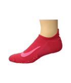 Nike Elite Cushion No-show Tab Running Socks (siren Red/hot Punch) No Show Socks Shoes