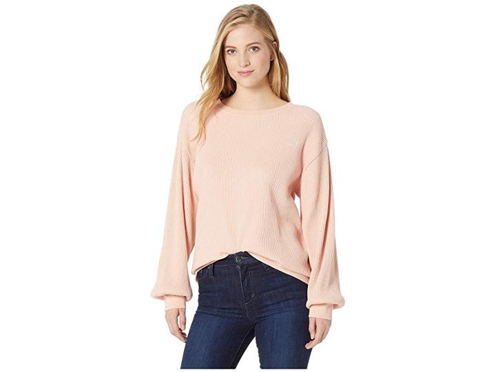 Vans Lorraine Thermal Knit (rose Cloud) Women's Clothing