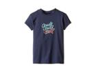 O'neill Kids Skins Short Sleeve Rash Tee (little Kids/big Kids) (slate) Girl's Swimwear