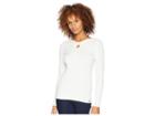 Ivanka Trump Long Sleeve Sweater W/ Bow (ivory) Women's Sweater