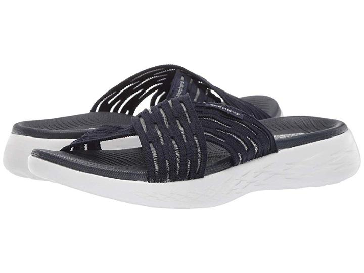 Skechers Performance On-the-go 600 Sunrise (navy) Women's Sandals