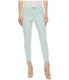Hue High-low Shipwrecked Denim Skimmer (sea Frost) Women's Casual Pants