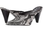 Calvin Klein Iyanna (black/white Snake Print) Women's Shoes