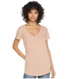 Lamade V-pocket Tee (nougat) Women's T Shirt