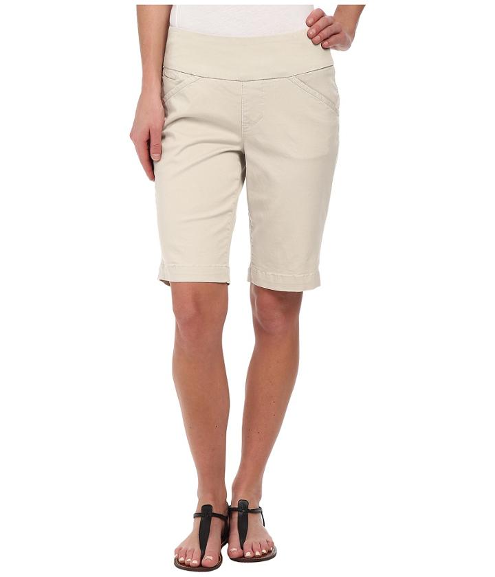 Jag Jeans Ainsley Bermuda Classic Fit Bay Twill (stone) Women's Shorts