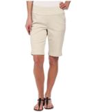 Jag Jeans Ainsley Bermuda Classic Fit Bay Twill (stone) Women's Shorts