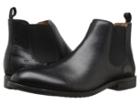 Frye Sam Chelsea (black Smooth Antique Pull Up) Men's Pull-on Boots