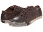 Frye Greene Low Lace (dark Brown Stone Antiqued) Men's Lace Up Casual Shoes