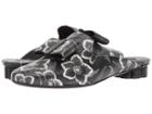 Salvatore Ferragamo Sciacca 1 (black/white Capra Bunny) Women's Flat Shoes