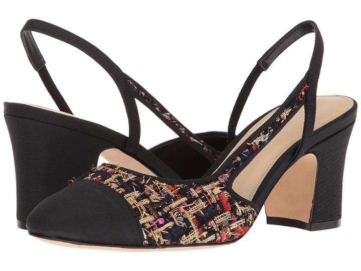 Ivanka Trump Liah 7 (black Multi Fabric) High Heels