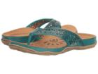 Earth Maya (teal Soft Leather) Women's  Shoes
