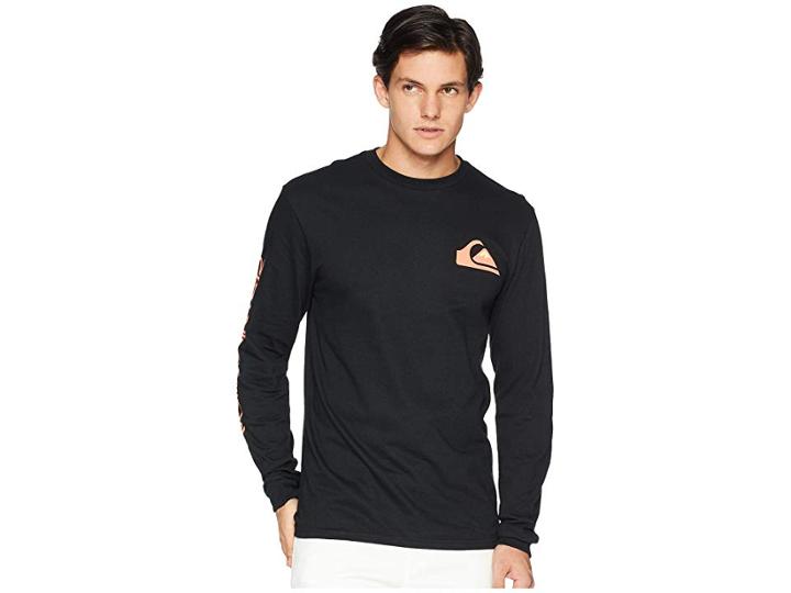 Quiksilver Vice Versa Long Sleeve (black) Men's Long Sleeve Pullover