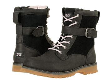 Ugg Kids Koren (little Kid/big Kid) (black) Kids Shoes