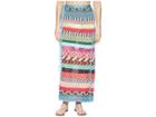 Mary Katrantzou Evaris Skirt Fira Stripe Knit Cover-up (multi) Women's Swimwear