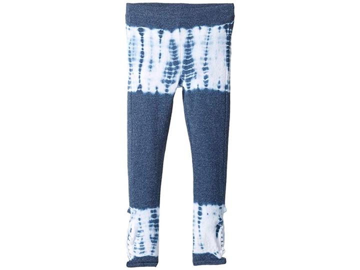Chaser Kids Extra Soft Love Knit Strappy Side Detail Leggings (toddler/little Kids) (tie-dye) Girl's Casual Pants