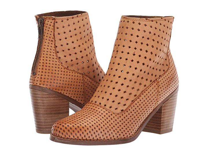 Diba True Lotus Flower (cognac Leather) Women's Boots