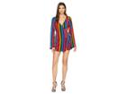 Show Me Your Mumu Caleb Romper (rainbow Parade Pleat) Women's Jumpsuit & Rompers One Piece