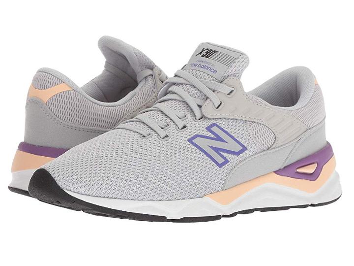 New Balance Kids Kjx90v1g (big Kid) (rain Cloud/pale Blue) Kids Shoes