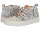 Blackstone Mid Perf Sneaker (limestone) Women's Lace Up Casual Shoes