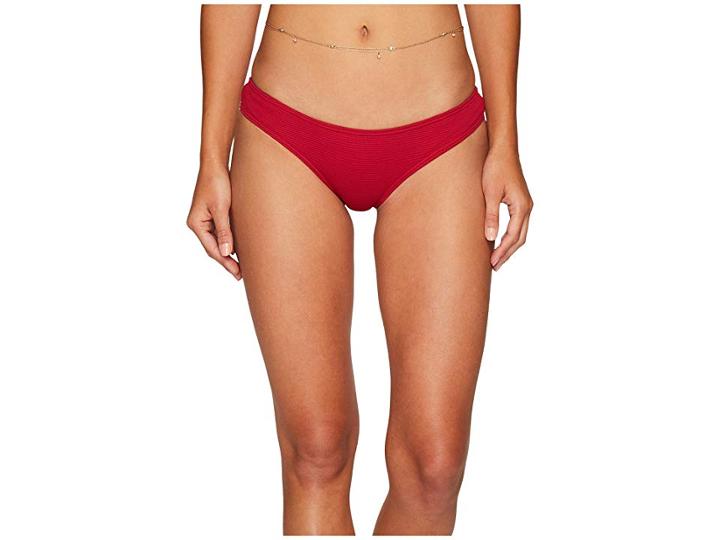 Billabong Luv Myself Hawaii Lo Bikini Bottom (crimson) Women's Swimwear