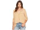 Free People Kai Henley (khaki) Women's T Shirt