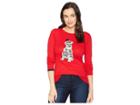Joules Miranda Intarsia Sweater (red Terrier) Women's Sweater