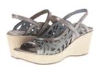 Naot Deluxe (sterling Leather/silver Threads Leather) Women's Sandals