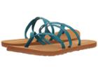 Volcom Easy Breezy Sandals (teal) Women's Sandals
