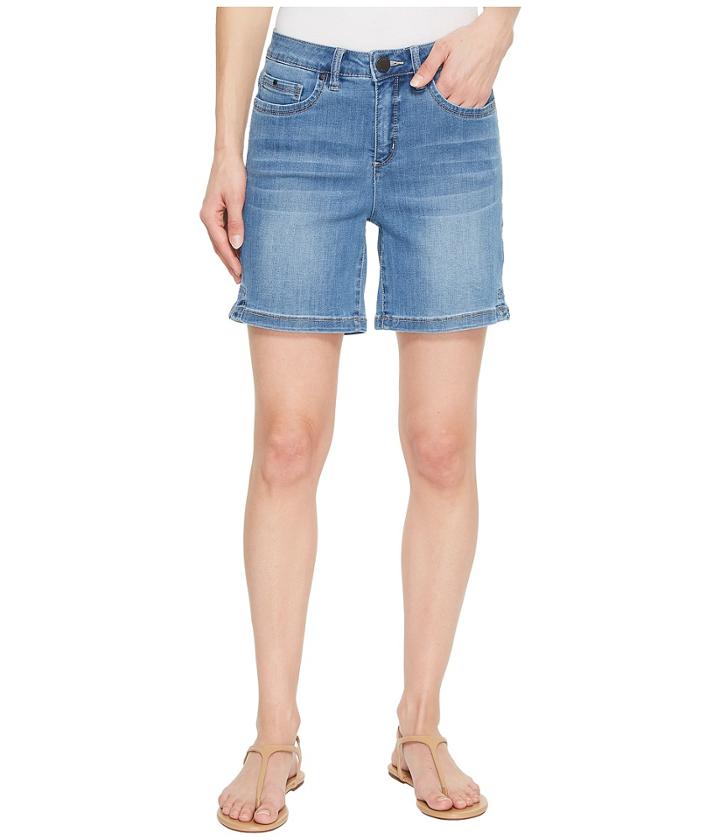 Fdj French Dressing Jeans Coolmax Denim Olivia Shorts In Chambray (chambray) Women's Shorts