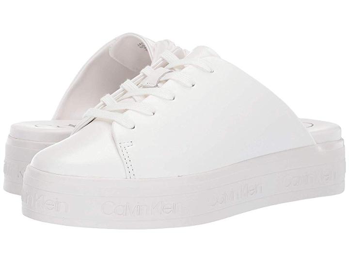 Calvin Klein Jackay (white) Women's  Shoes