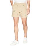 Polo Ralph Lauren Classic Fit Prepster Shorts (coastal Beige/embroidered) Men's Shorts