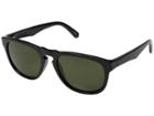 Electric Eyewear Leadfoot (gloss Black/melanin 1 Grey Polarized) Polarized Fashion Sunglasses