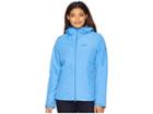 Jack Wolfskin Chilly Morning Waterproof Jacket (zircon Blue) Women's Coat