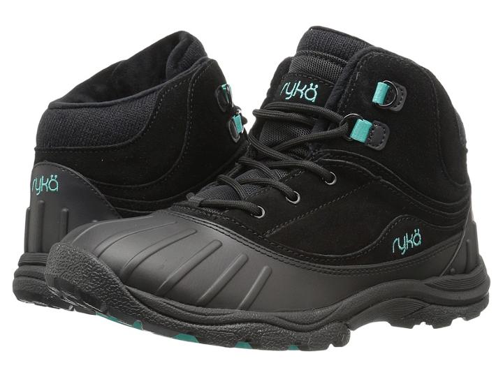 Ryka Mallory (black/teal Blast) Women's Shoes