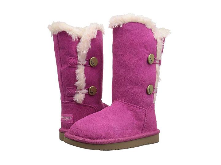 Koolaburra By Ugg Kinslei Tall (little Kid/big Kid) (raspberry Rose) Women's Shoes