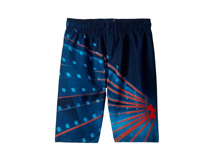 Under Armour Kids Galaxy Stripe Volley (toddler) (academy) Boy's Swimwear