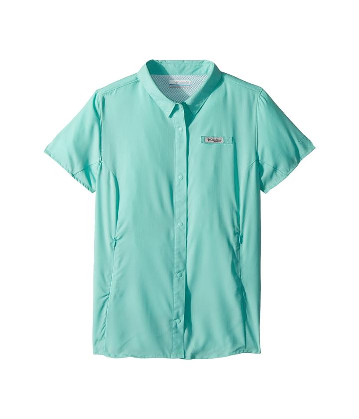 Columbia Kids Tamiami Short Sleeve Shirt (little Kids/big Kids) (pixie) Girl's Short Sleeve Button Up