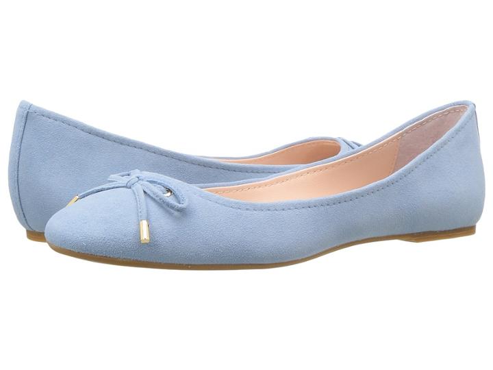 Steven Staple (blue Suede) Women's Flat Shoes