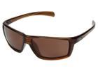 Hobie Topanga (polarized Satin Brown Woodgrain/copper Lens) Polarized Fashion Sunglasses