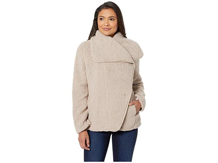 Ariat Moonlit Shearling Coat (plaza Taupe) Women's Coat