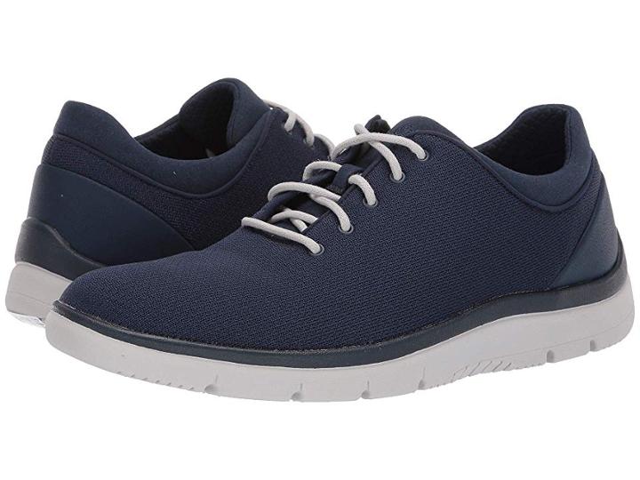 Clarks Tunsil Ace (navy Textile) Men's Shoes