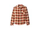 Billabong Kids Freemont Flannel Top (big Kids) (rust Brown) Boy's Long Sleeve Button Up