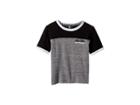 Volcom Kids Walden Crew Tee (toddler/little Kids) (black) Boy's T Shirt
