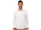 Robert Graham Cullen Sport Shirt (white) Men's Long Sleeve Pullover
