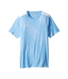 Under Armour Kids Ua Fixture Jersey (big Kids) (carolina Blue) Boy's Short Sleeve Pullover