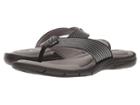 Ryka Refresh (black/frost Grey/chrome Silver) Women's Sandals