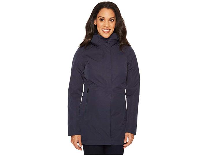 The North Face Insulated Ancha Parka Ii (urban Navy) Women's Coat