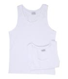 Dolce & Gabbana Day By Day Bi Pack Tank Top 2-pack (white) Men's Sleeveless