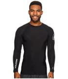 Volcom Lido Solid Long Sleeve (black) Men's Clothing