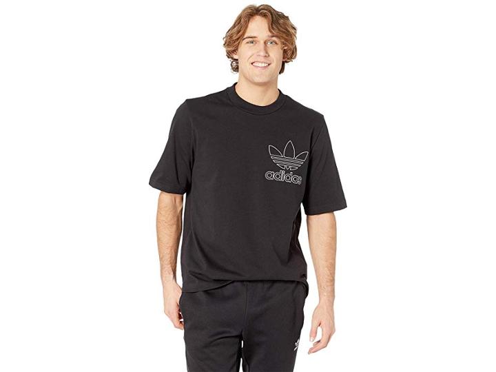 Adidas Originals Outline Tee (black) Men's T Shirt